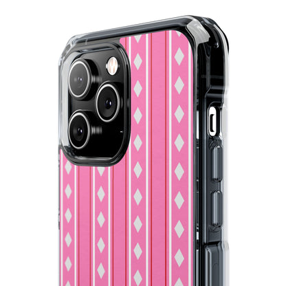 Pink Diamonds Symmetry iPhone Case - Impact