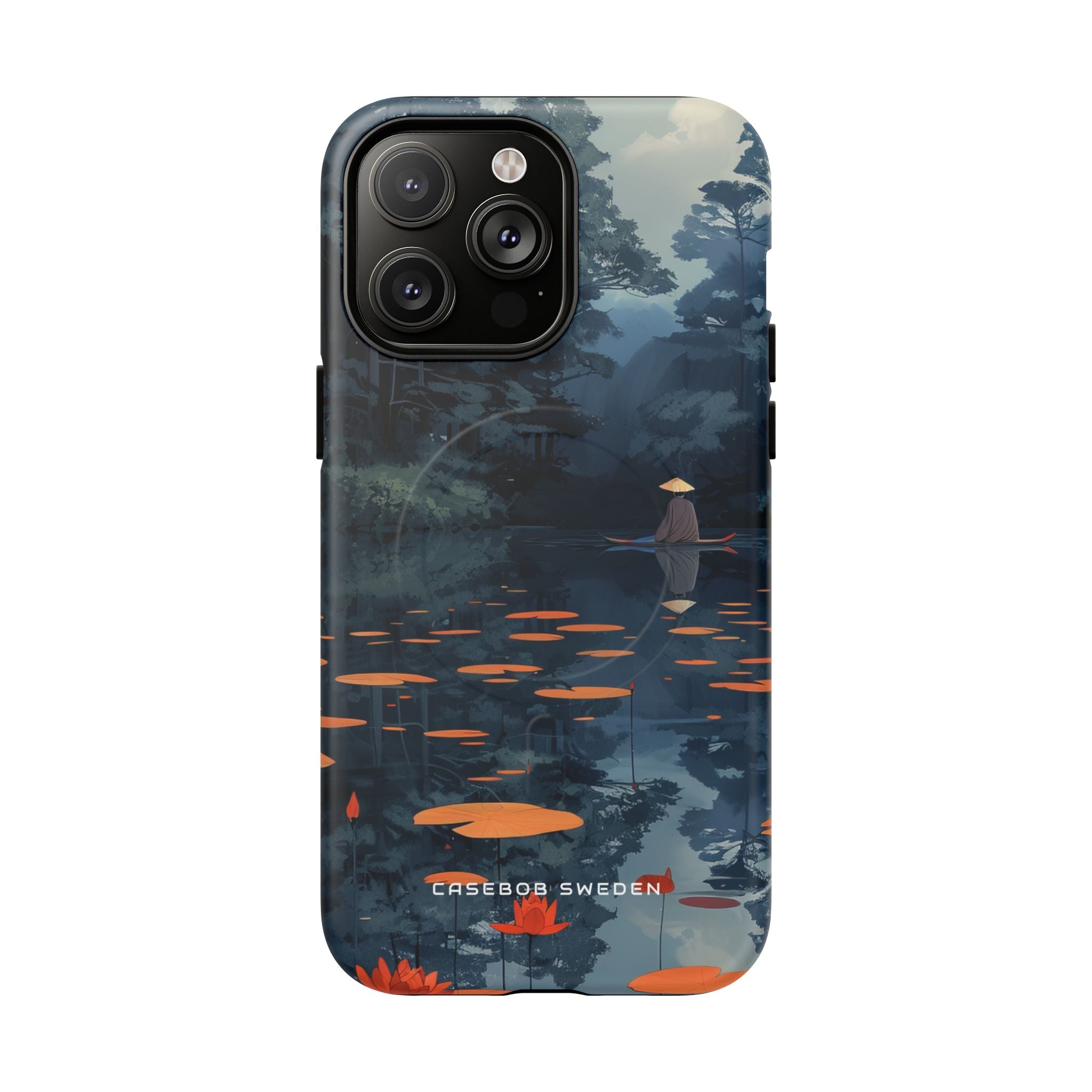 Tranquil Lotus Reflections iPhone 14 | Tough+ Phone Case