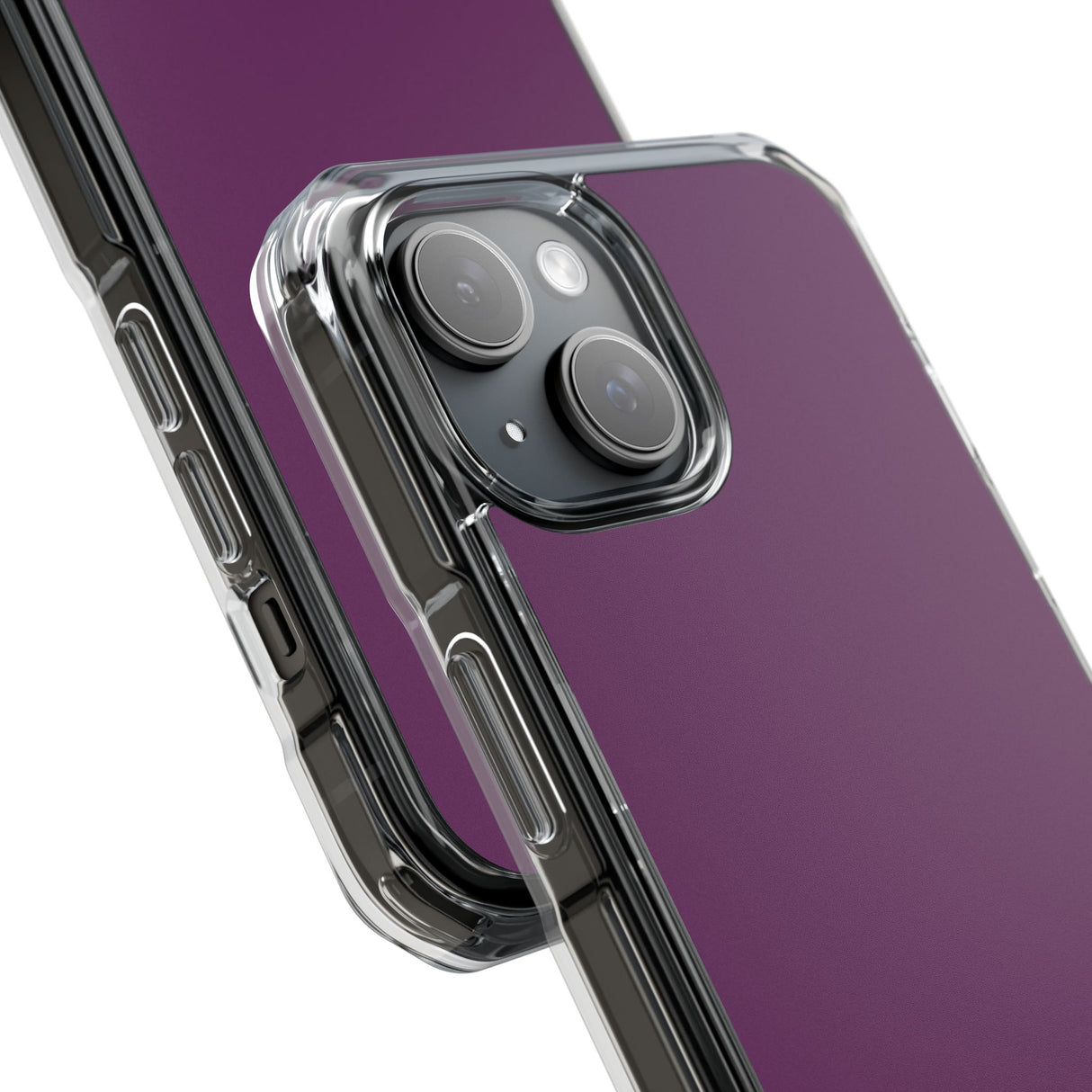 Palatinate Purple | Handyhülle für iPhone (Clear Impact Case - Magnetisch) 