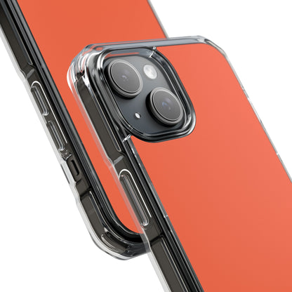 Outrageous Orange - Clear Impact Case for iPhone