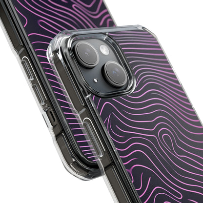 Contour Waveflow iPhone 15 - Clear Impact Phone Case