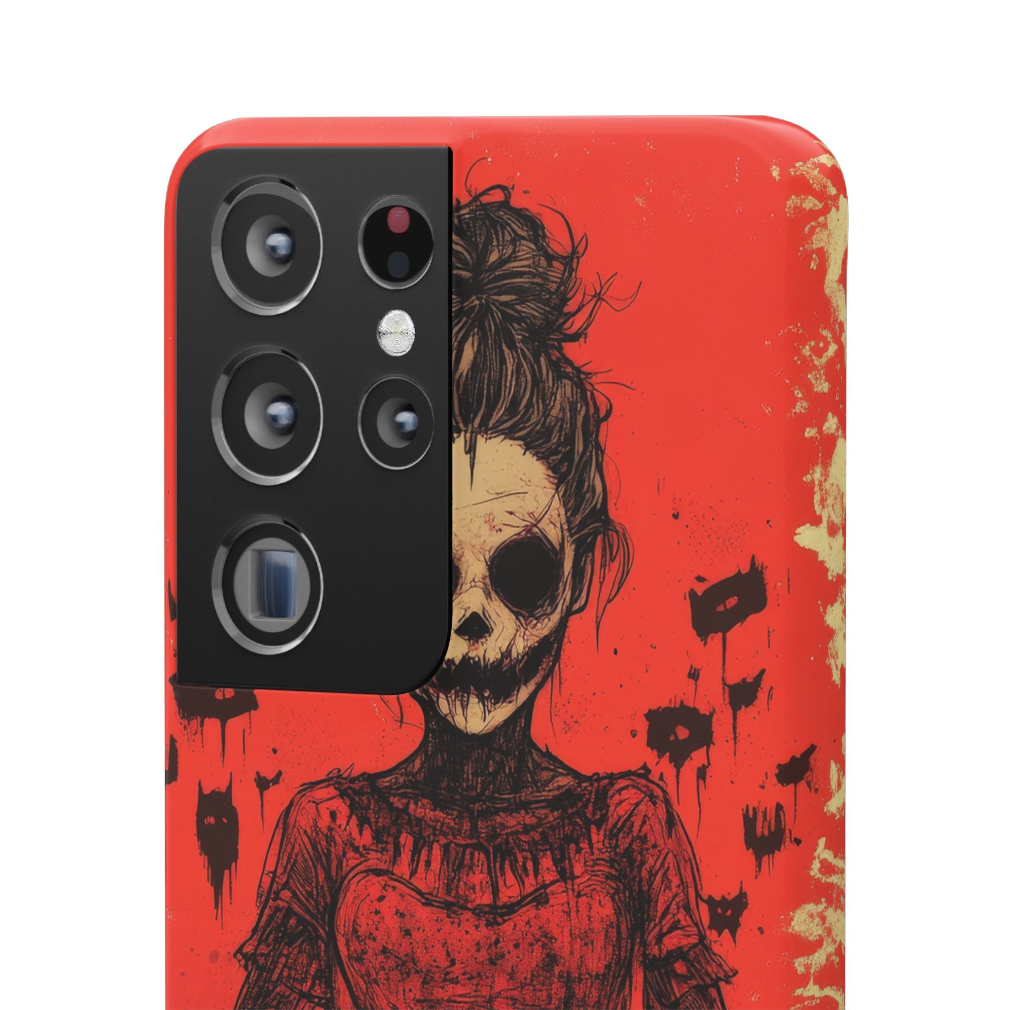 Haunting Scarlet Descent Samsung S21 - Slim Phone Case