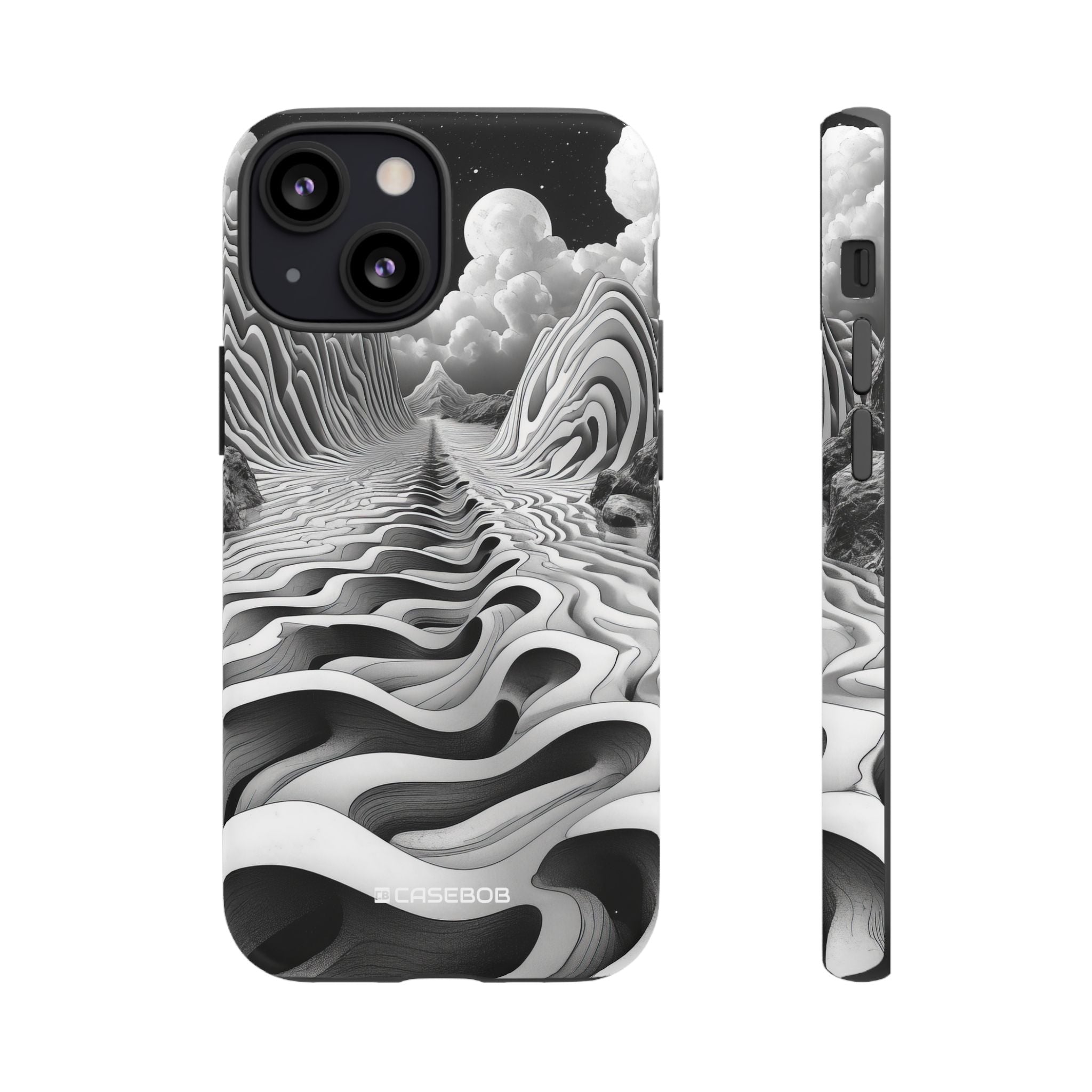 Ethereal Waves | Protective Phone Case for iPhone