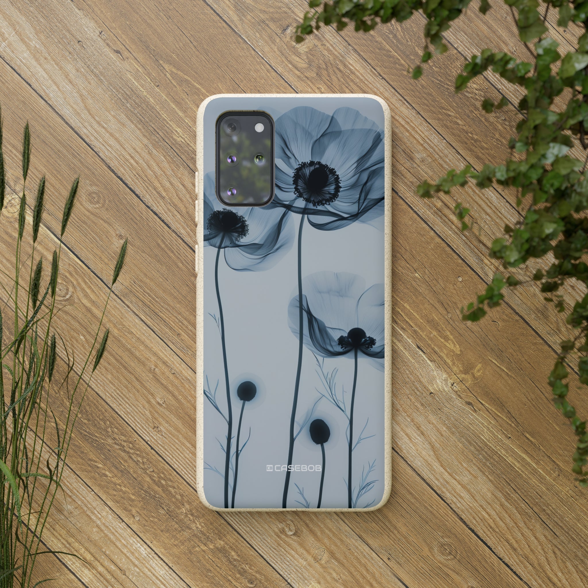 Tranquil Poppy Bloom | Biodegradable Phone Case