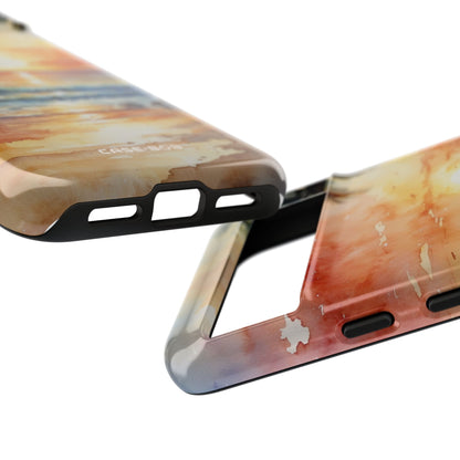 Sunset Palm Google Pixel 8 Case - Tough