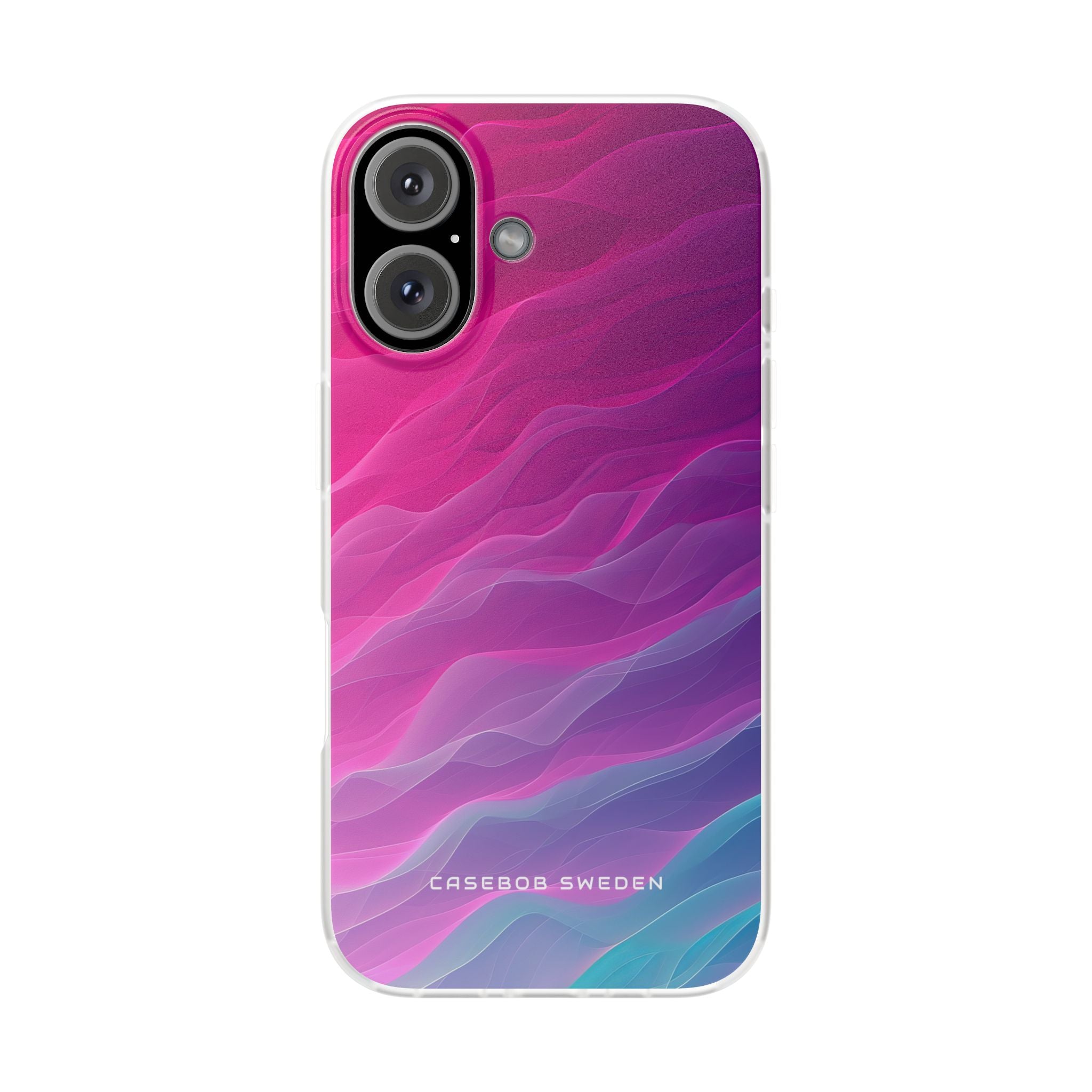 Gradient Oceanflow Waves iPhone 16 - Flexi Phone Case