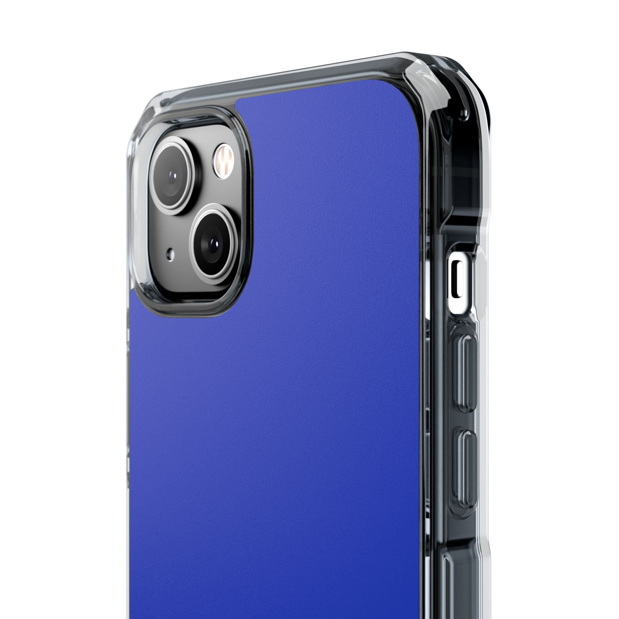 Persian Blue - Clear Impact Case for iPhone