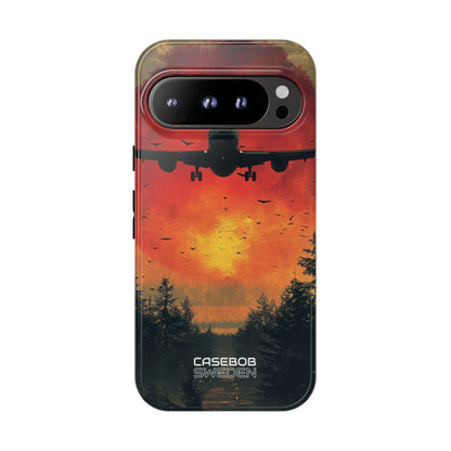 Crimson Sky Flight Google Pixel 9 - Tough