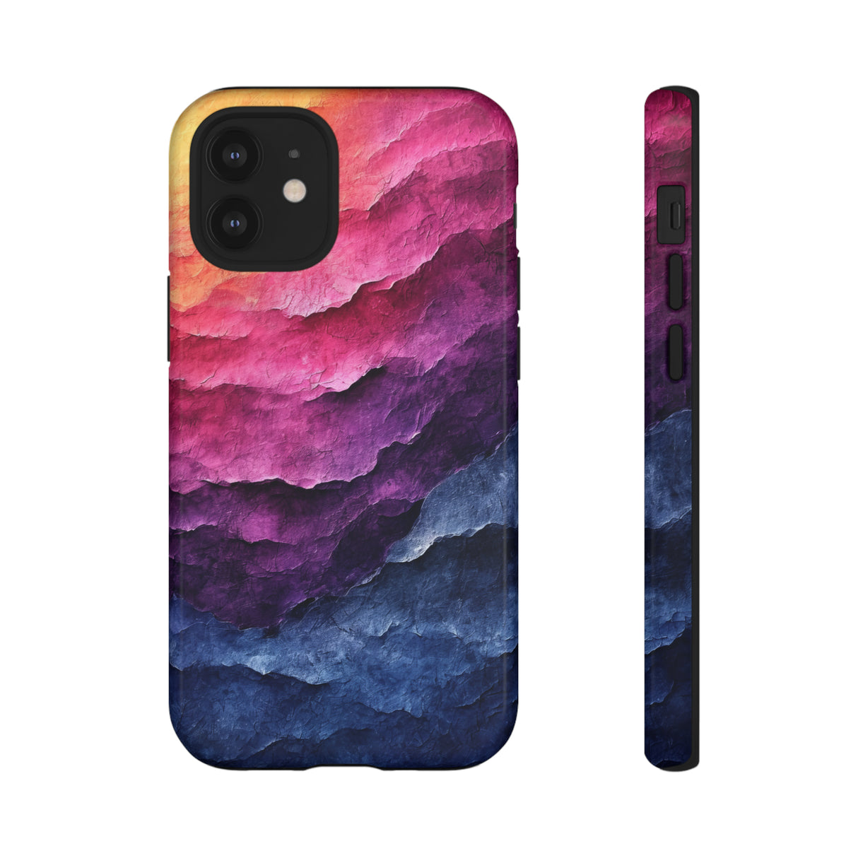 Pastel Wave Symphony - Protective Phone Case