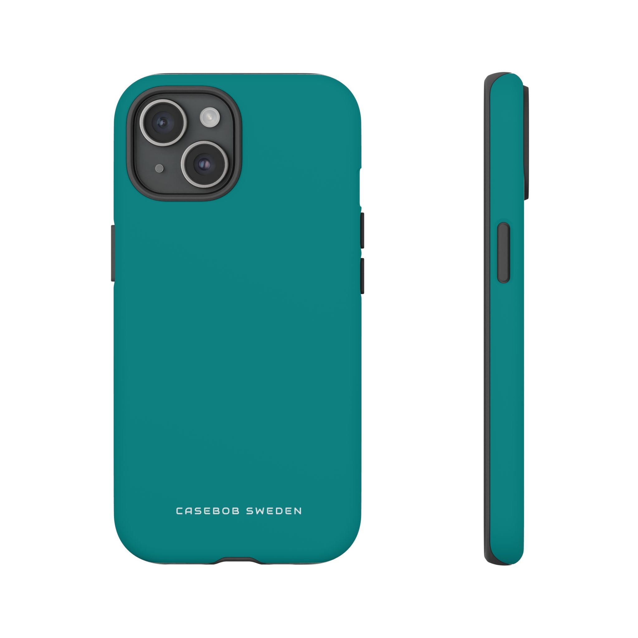 Dark Cyan iPhone 15 - Tough Phone Case