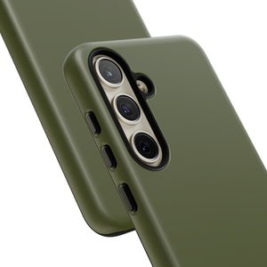 Army Green Phone Case - Protectve