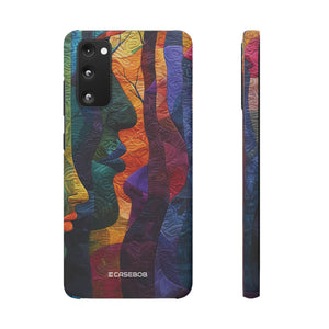 Interwoven Vibrance | Slim Phone Case for Samsung