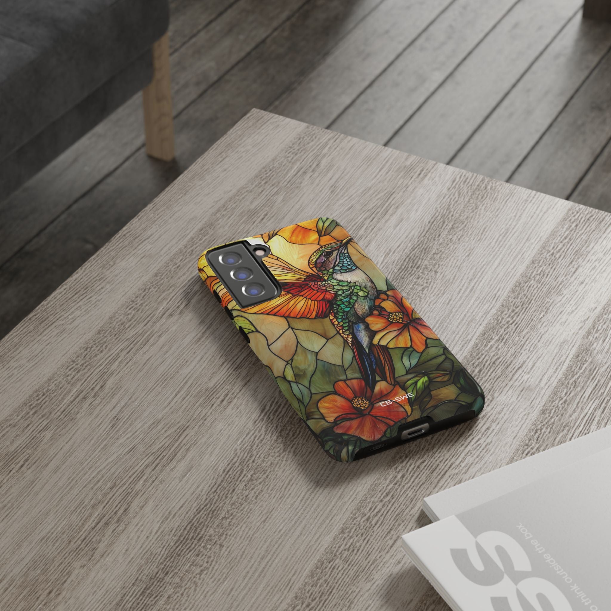 Hummingbird Dances Among Flowers - Samsung Case