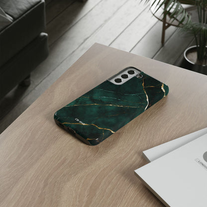 Emerald Veins Flow - Samsung Case