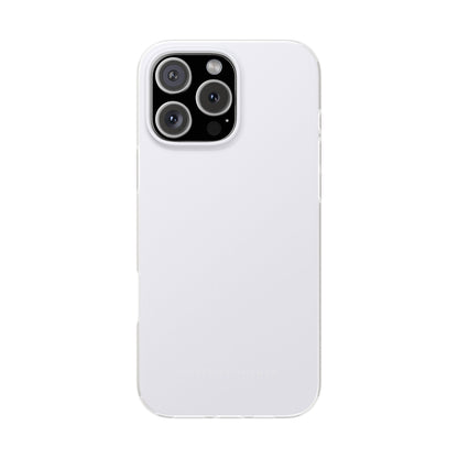 Ghost White iPhone 16 - Flexi Phone Case