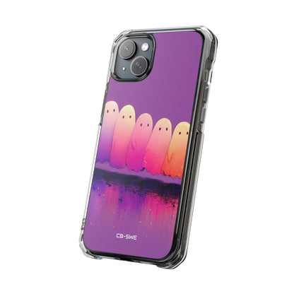 Ghosts Dance Playfully iPhone Case - Impact