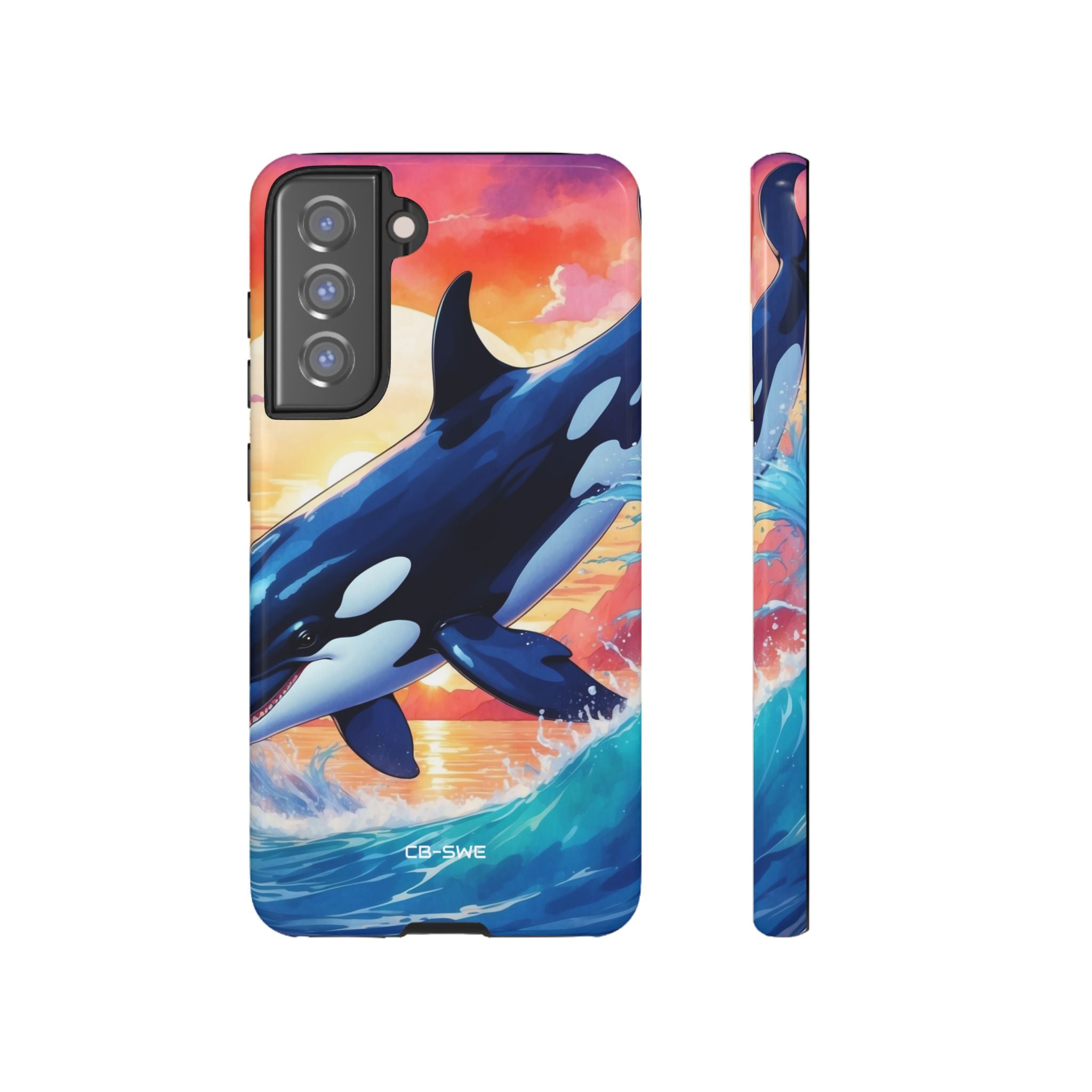 Orca Leaps Joyfully - Samsung Case