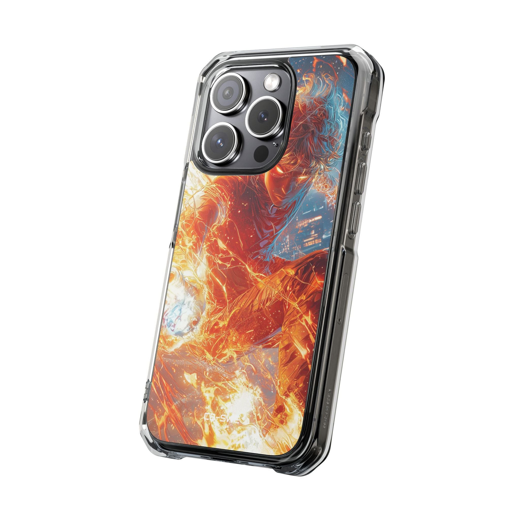 Flames Dance Wildly iPhone Case - Impact