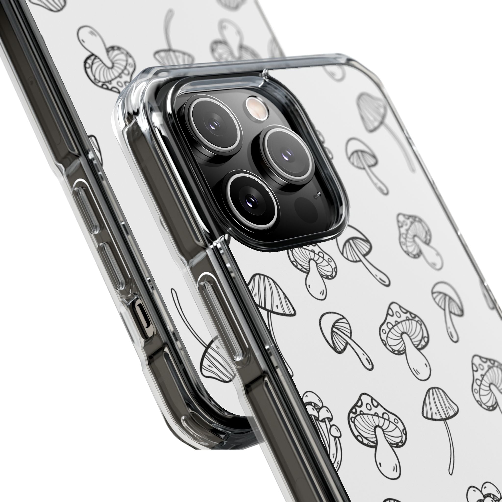 Mushroom Line Play iPhone Case - Impact