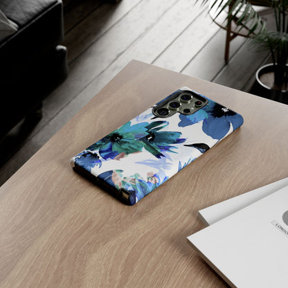 Blue Blossom Radiance Samsung S23 Ultra Case - Tough