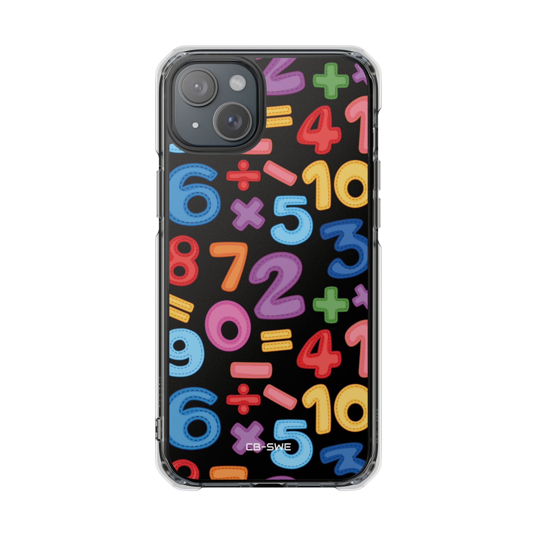 Math Symbols Play iPhone Case - Impact
