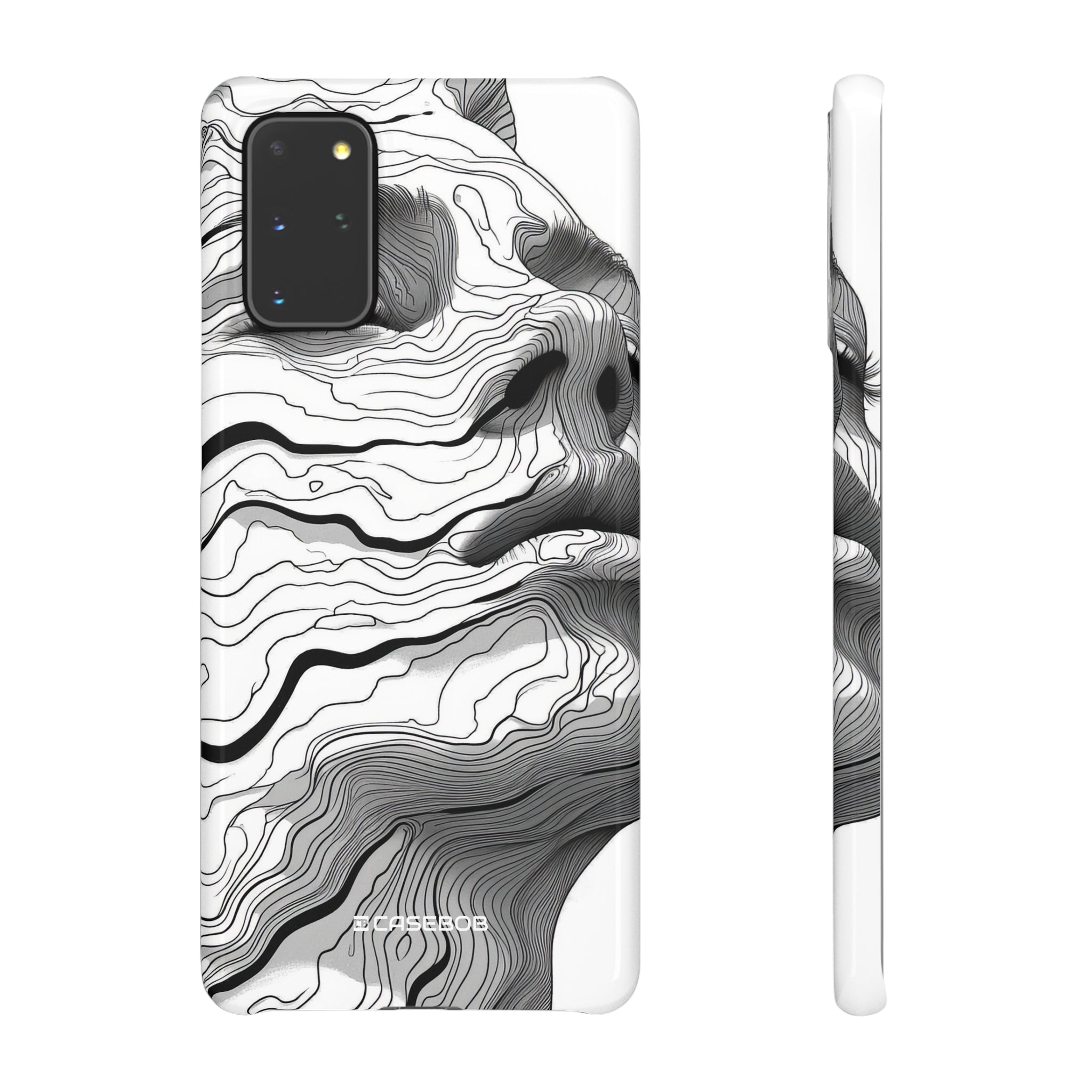 Topographic Serenity | Slim Phone Case for Samsung