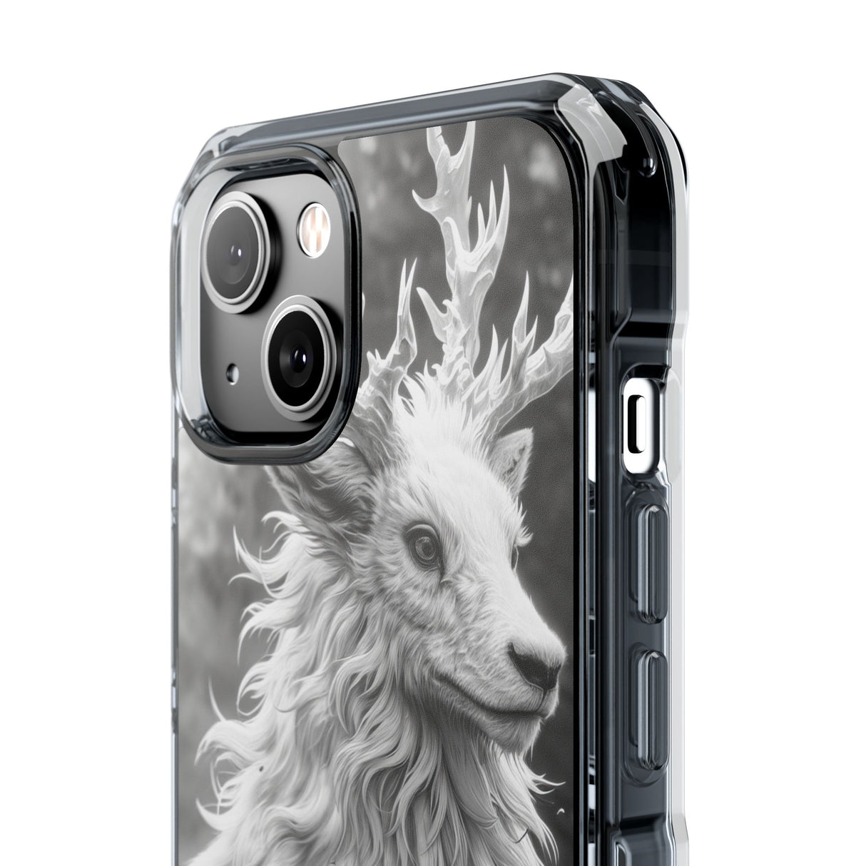 Majestic Forest Guardian - Phone Case for iPhone (Clear Impact - Magnetic)