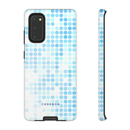 Blue Pixels - Protective Phone Case