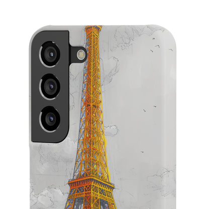 Autumnal Parisian Glow | Slim Phone Case for Samsung