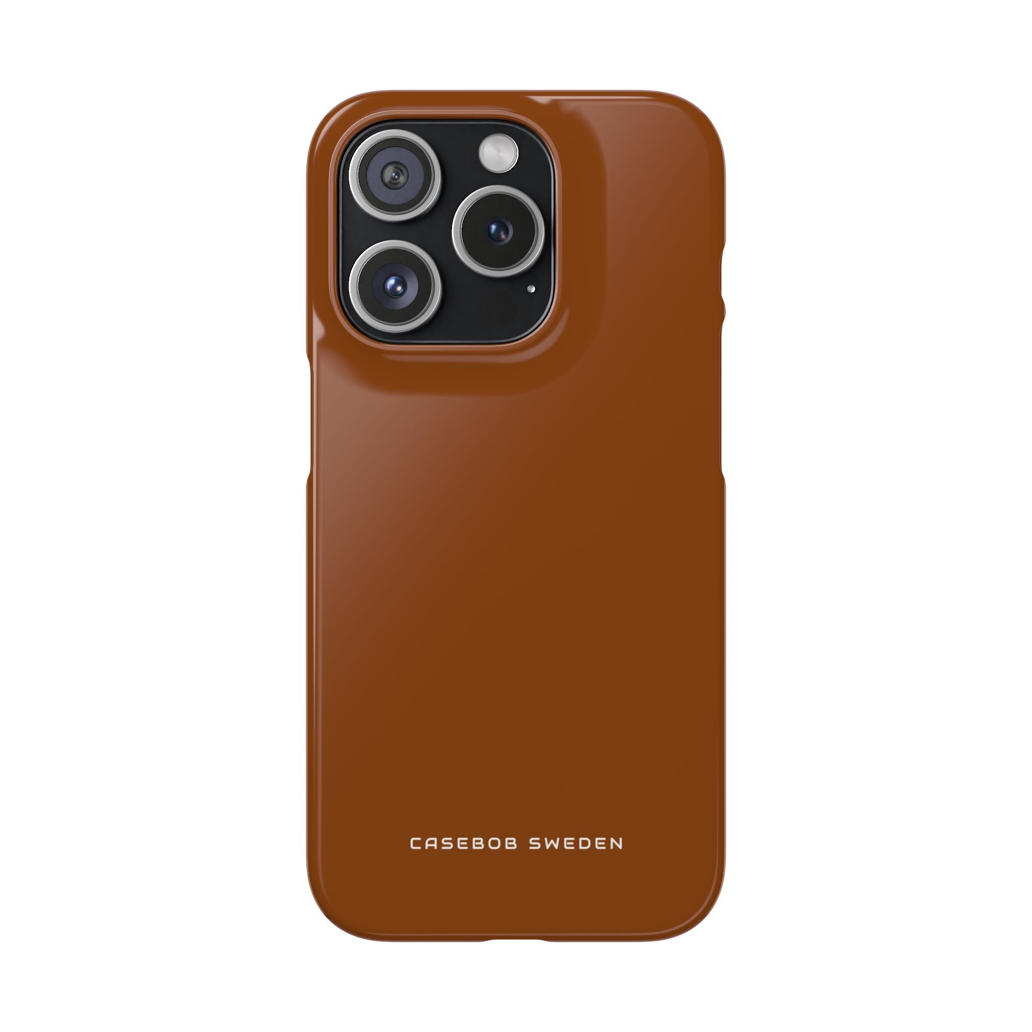 Saddle Brown iPhone 15 - Slim Phone Case