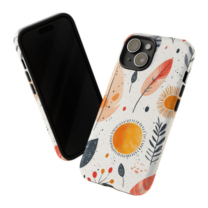 Sunlight Kisses Leaves - iPhone Case