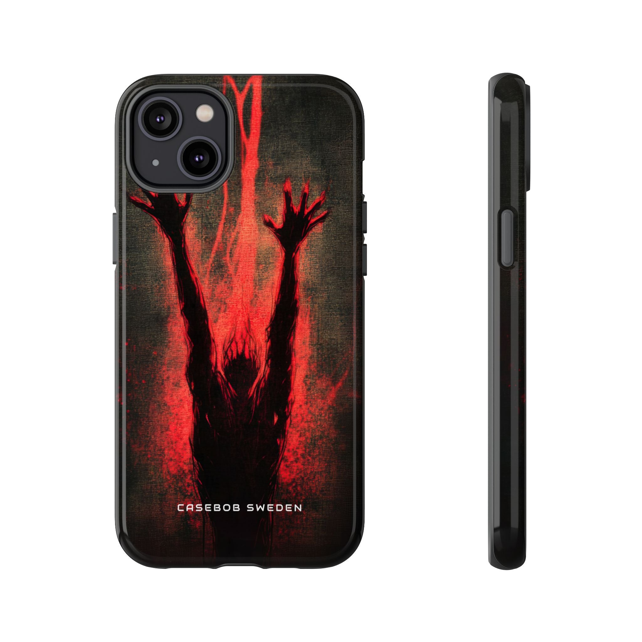 Gothic Crimson Ascension iPhone 14 - Tough Phone Case