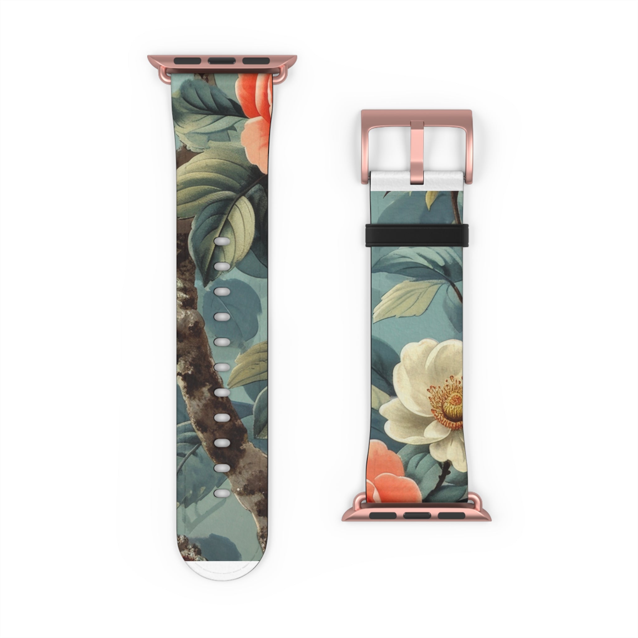 Pink Camellia - Watch Band