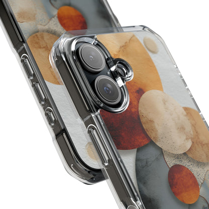 Circles Embrace Warmth iPhone Case - Impact