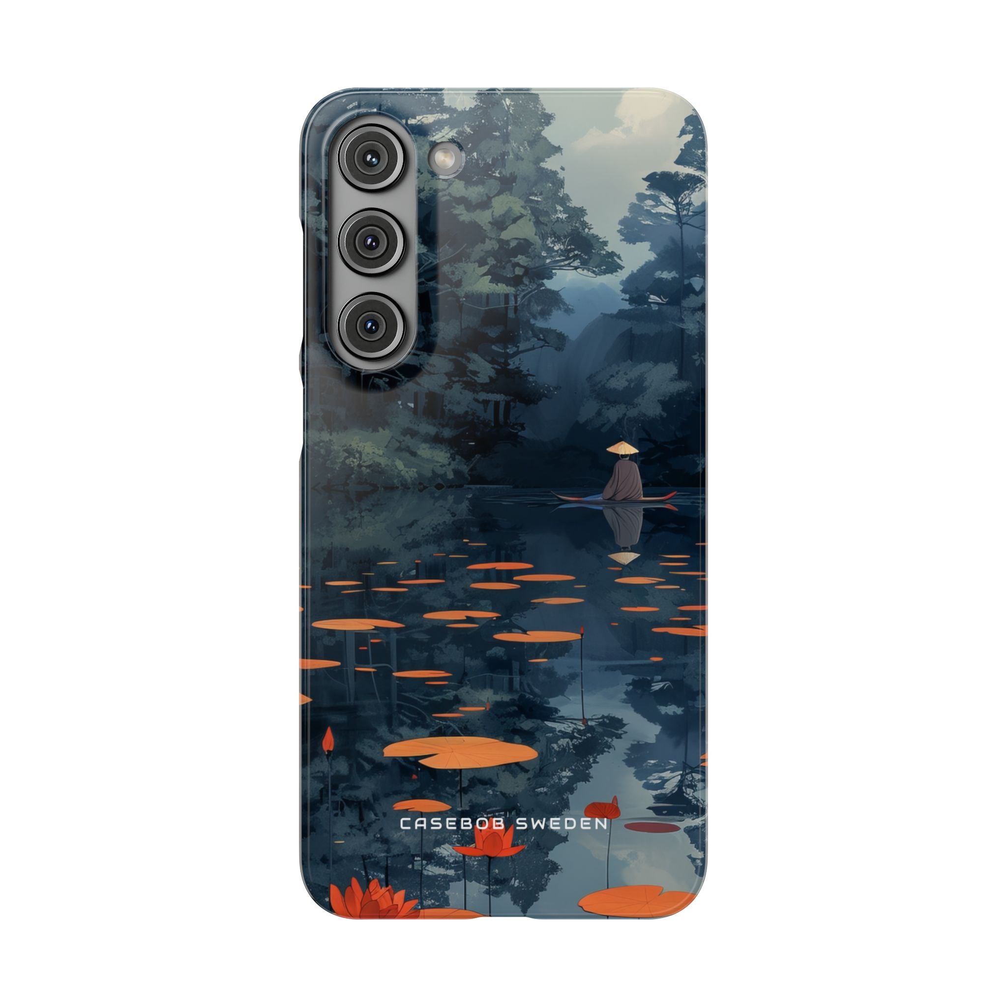 Tranquil Lotus Reflections Samsung S23 - Slim Phone Case