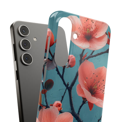 Floral Harmony Burst Samsung S24 - Slim Phone Case