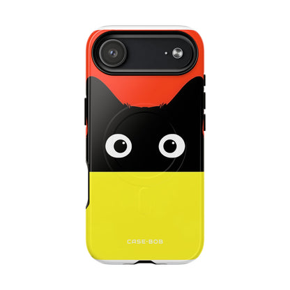Peekaboo Cat Crimson iPhone 17 Air Case - Tough+