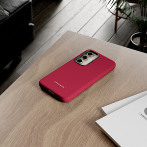 Bright Maroon - Protective Phone Case