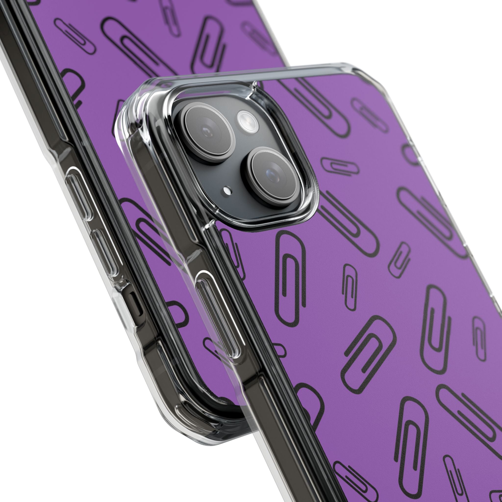 Paperclips Dance Playfully iPhone Case - Impact