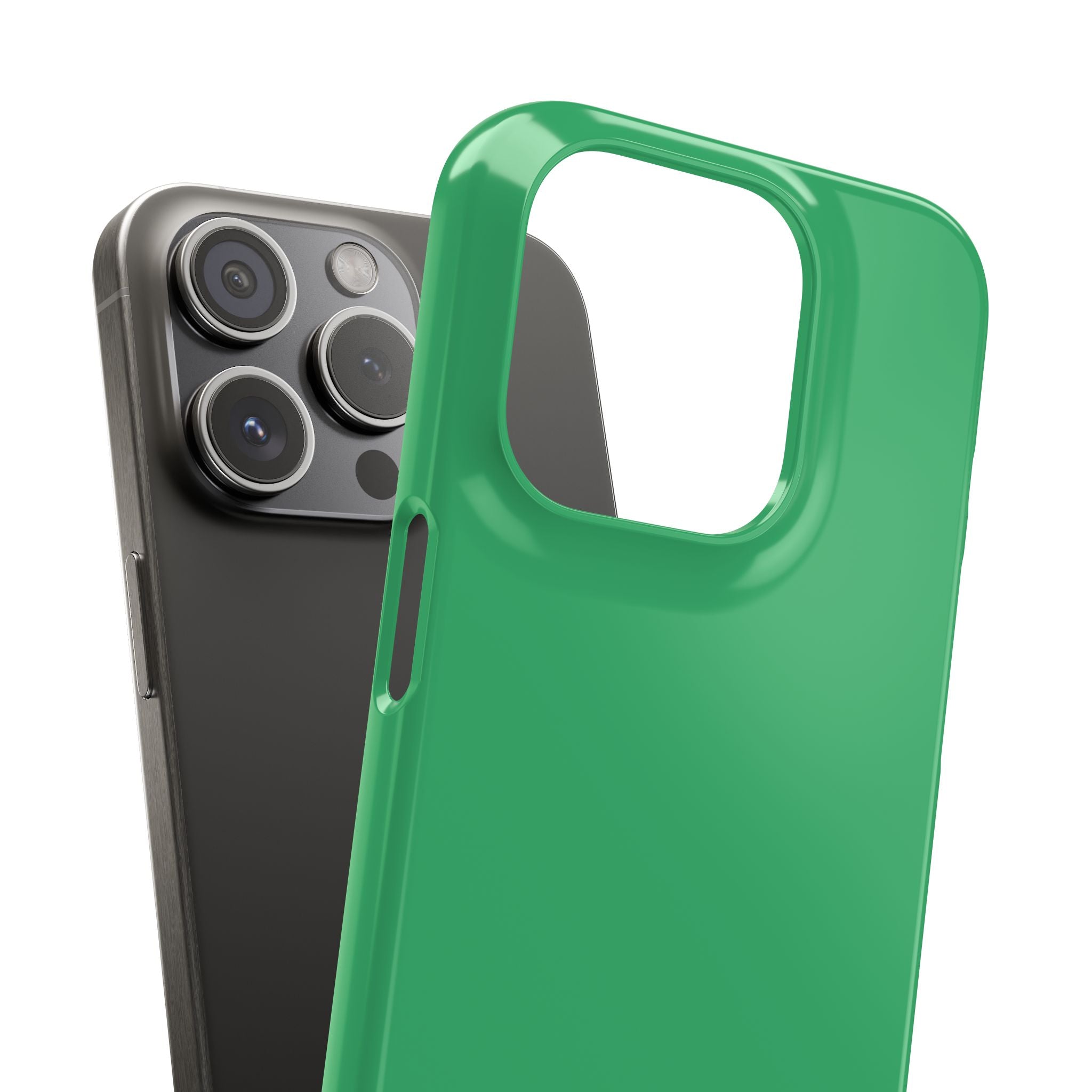 Medium Sea Green iPhone 15 - Slim Phone Case