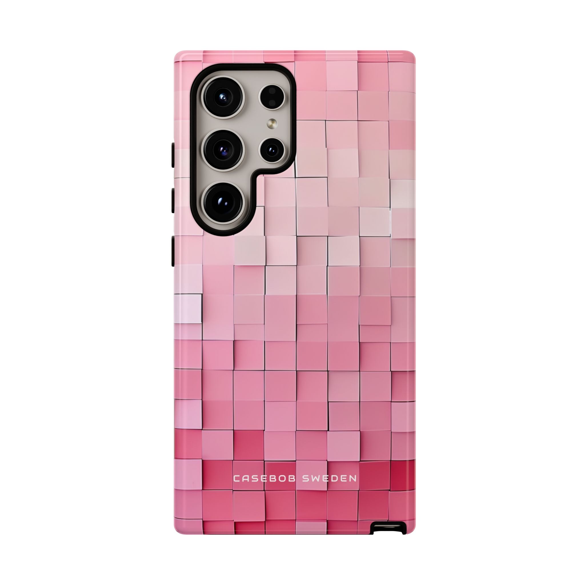 Gradient Pink Mosaic Samsung S24 - Tough Phone Case