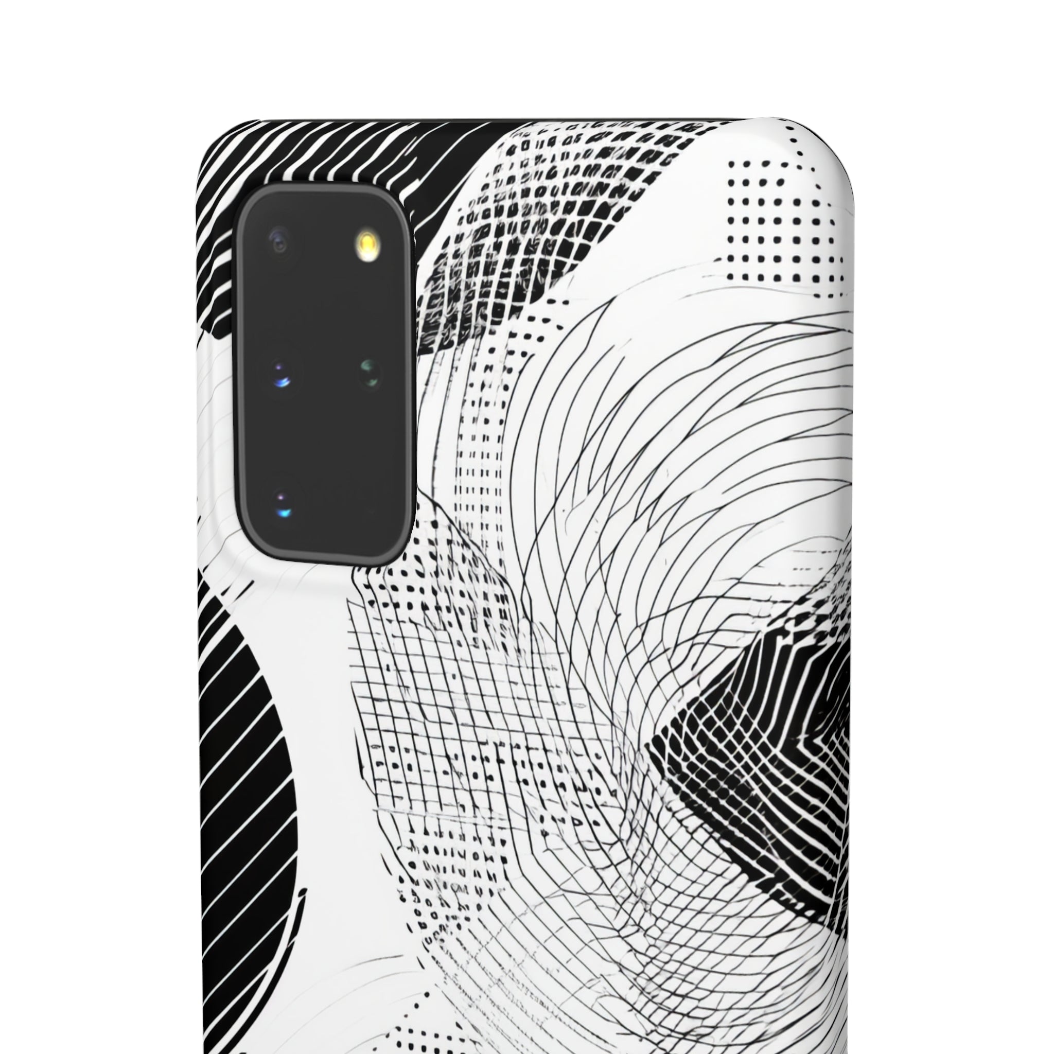 Monochrome Dynamics | Slim Phone Case for Samsung