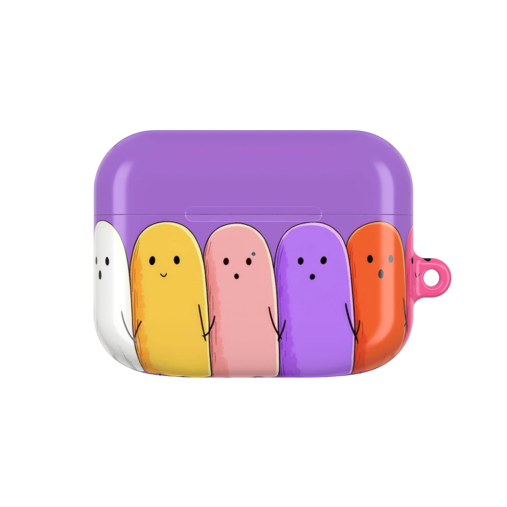 Colorful Ghosts Line - AirPods Case