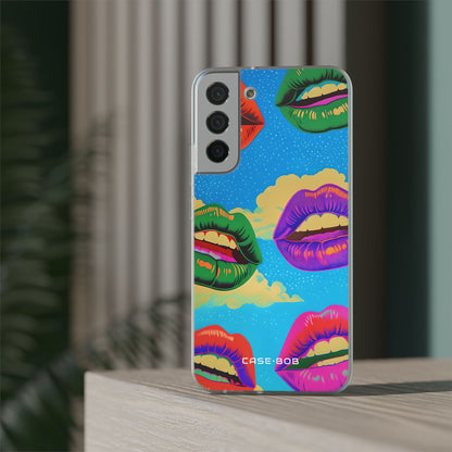 Colorful Lipscape Samsung S22 Plus Case - Soft