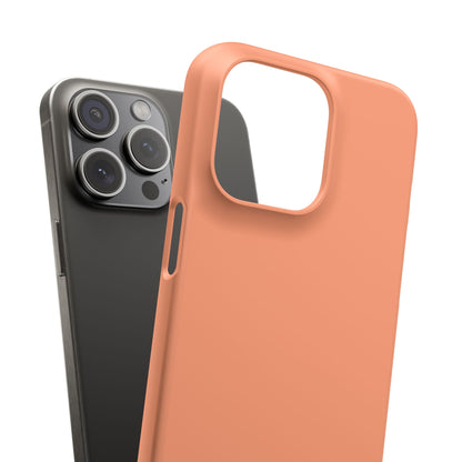 Light Salmon iPhone 15 - Slim Phone Case