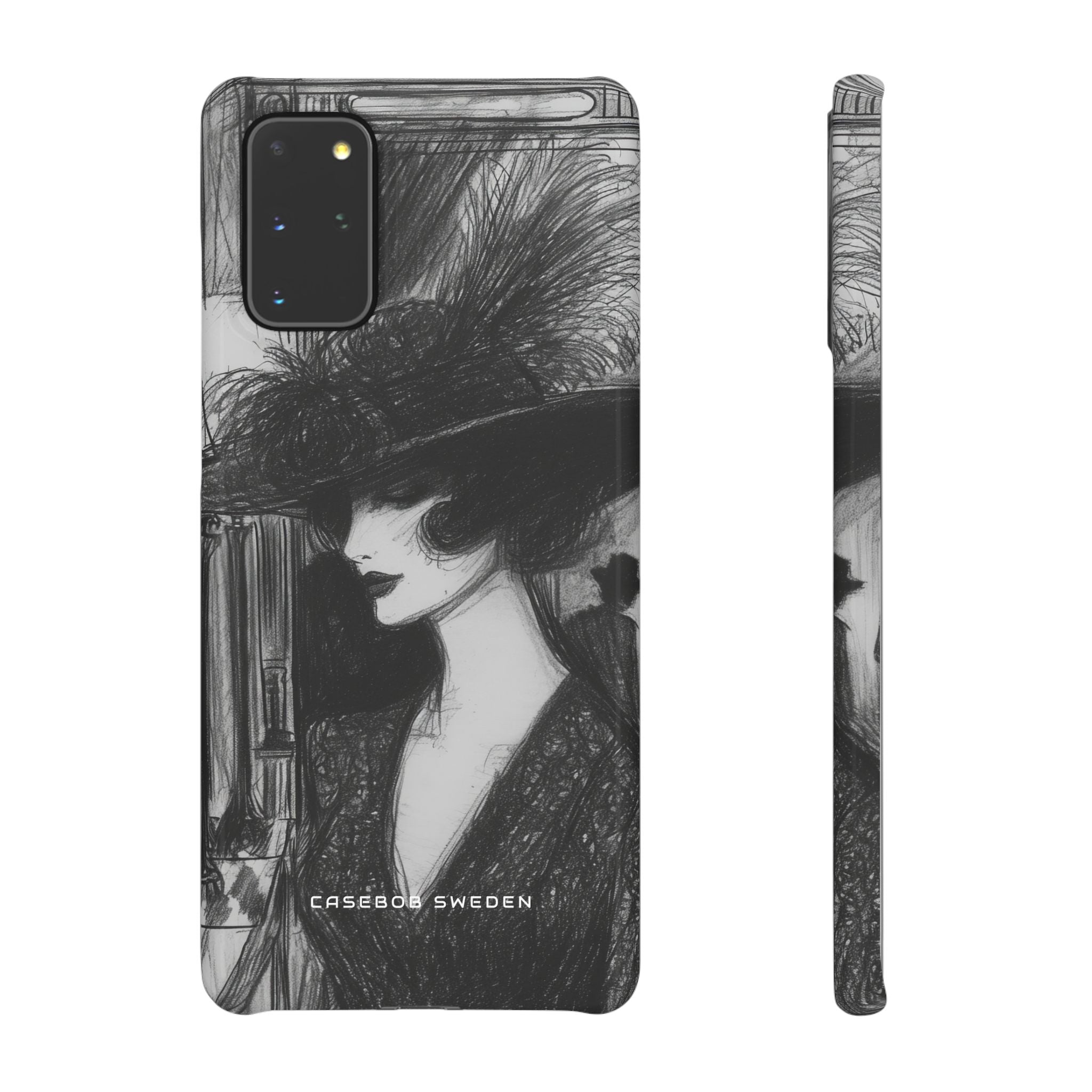 Timeless Elegance in Monochrome Samsung S20 - Slim Phone Case