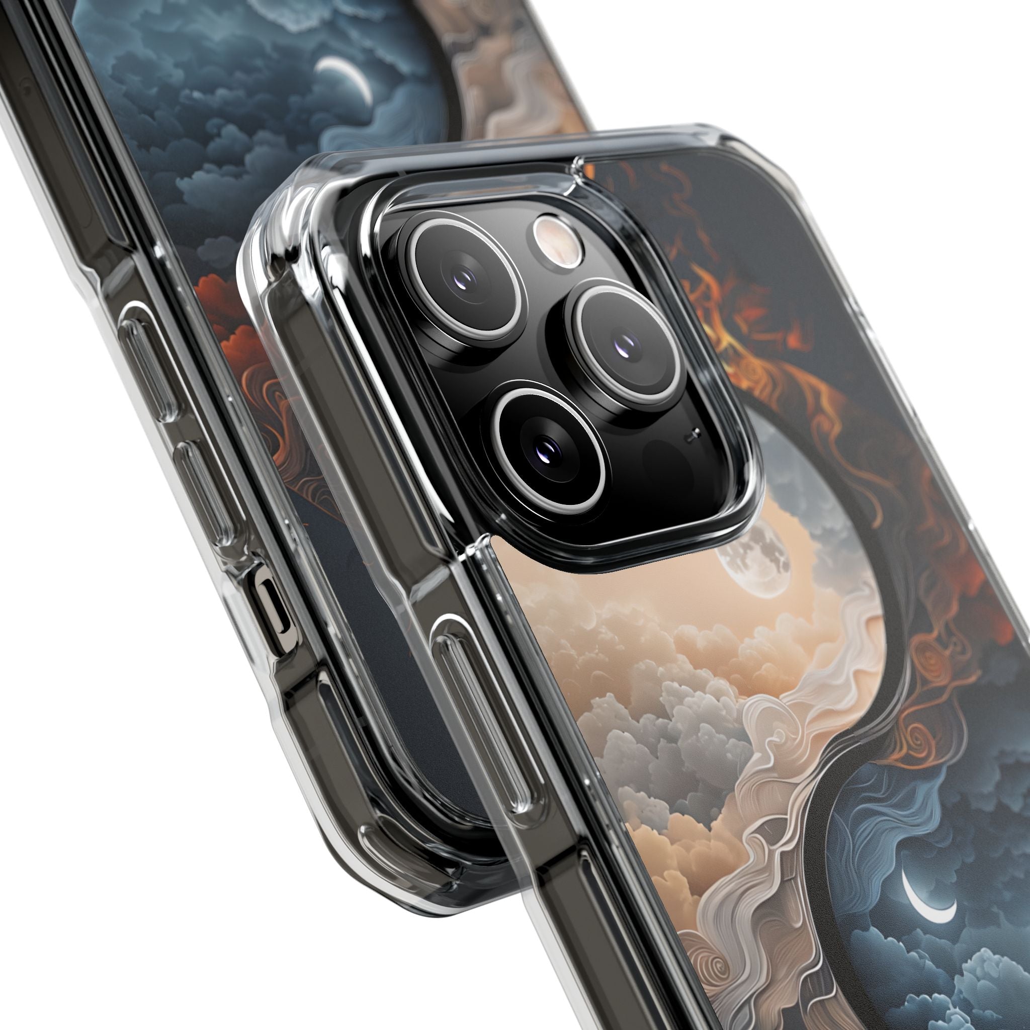 Moonlit Elemental Harmony iPhone Case - Impact