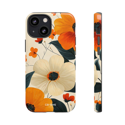Vibrant Flowers Bloom - iPhone Case