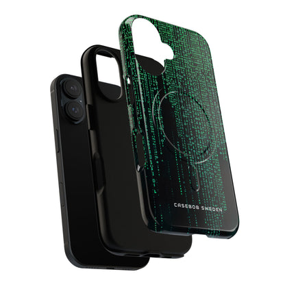 Matrix Gradient Flow iPhone 16  Tough+ Phone Case