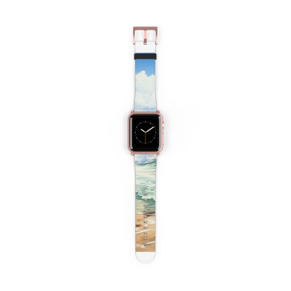 Foaming Blue Waves - Watch Band